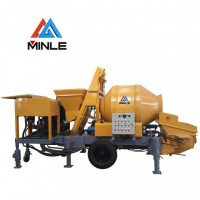 Concrete mixer pump